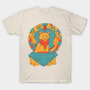 Cafe 7 Cats and Ancient Stones T-Shirt